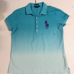 Ralph Lauren Teal Polo Shirt